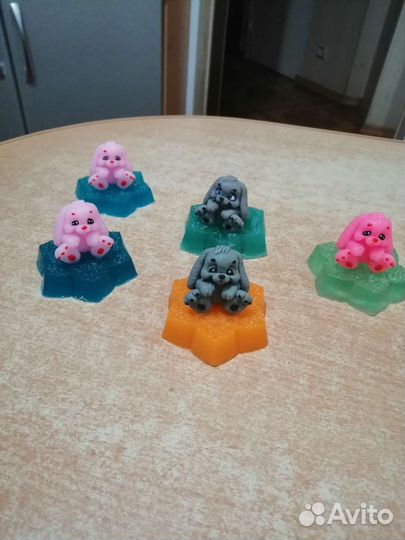 Мыло ручной работы зайка