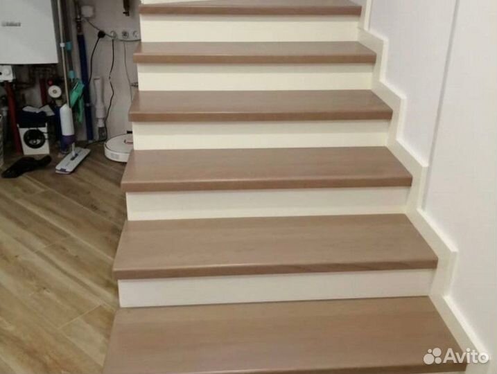 Ступени для лестницы из ясеня