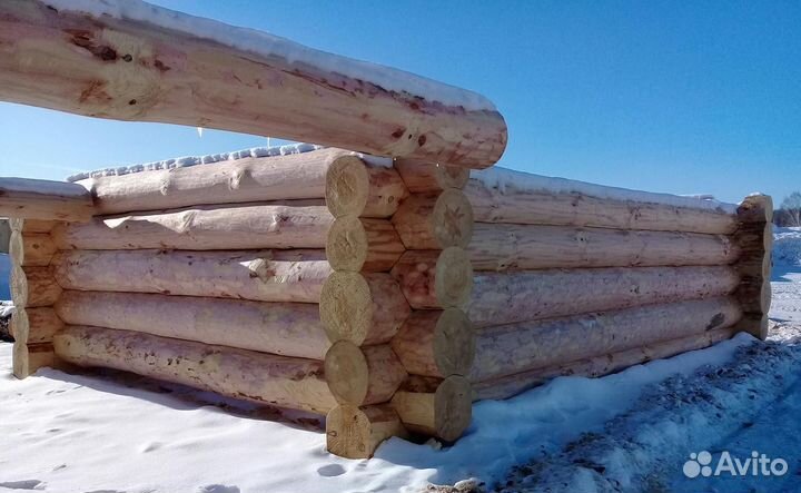 Продам сруб бани дома