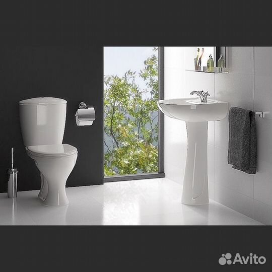 Унитаз-компакт Santeri Версия напольный, с сидение