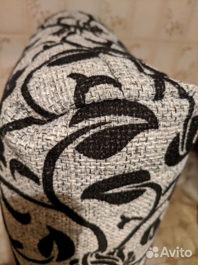 Подушка диванная. Валик. Гобелен