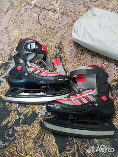 Коньки раздвижные хоккейные