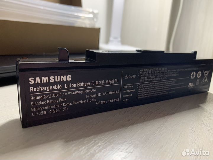 Аккумулятор для ноутбука samsung