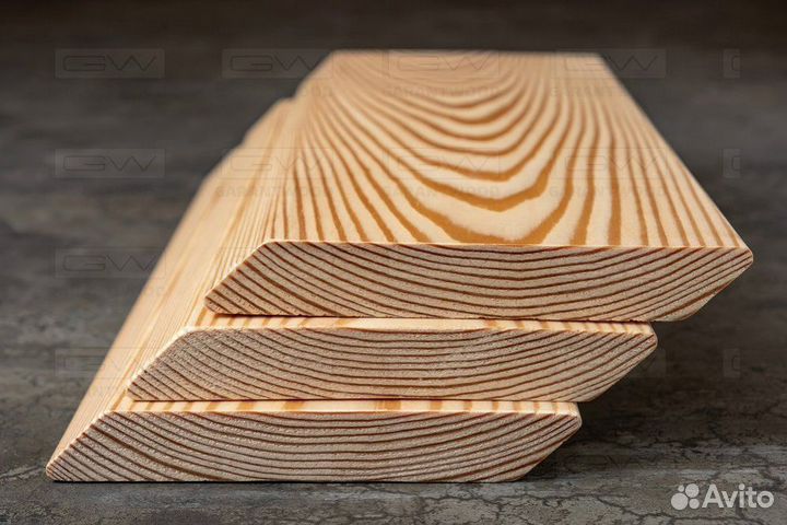 Планкен лиственница косой / прямой