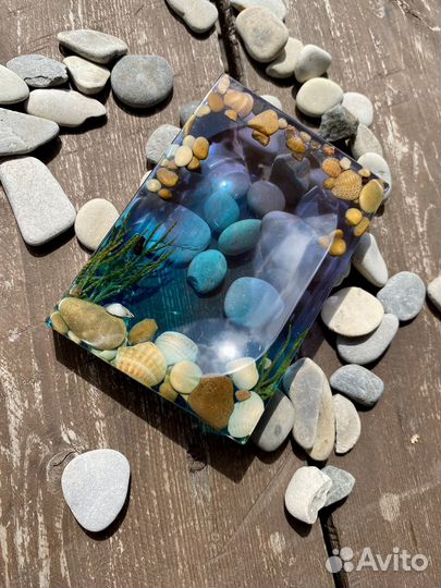 Мыльница из эпоксидной смолы