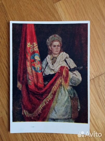 Открытки соцреализм живопись СССР