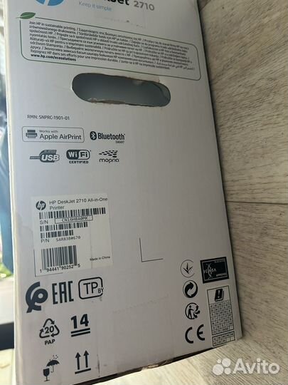 Принтер HP desk JET 2710