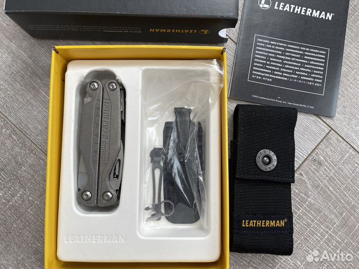 Мультитул Leatherman Charge Plus TTi с битами