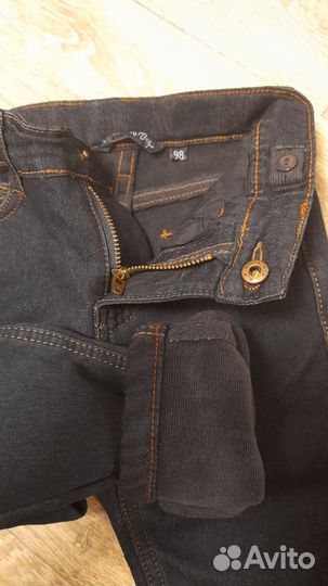 Джинсы утепленные