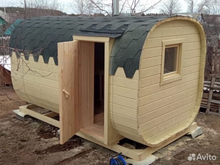 Бани-бочки с доставкой