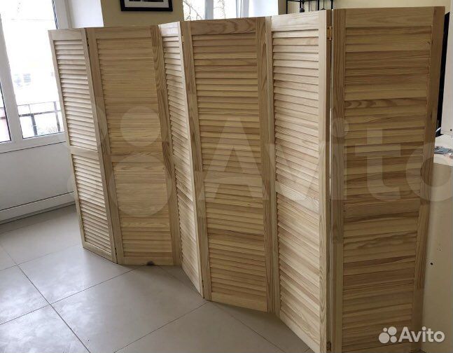 Деревянная ширма