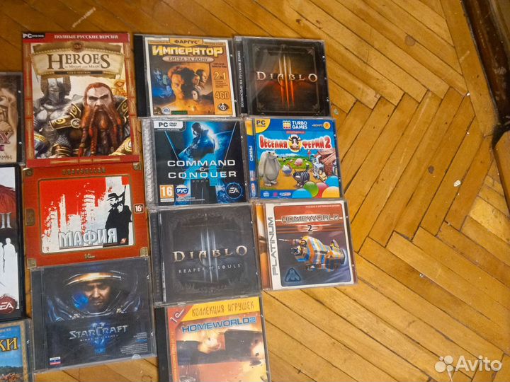 Диски с играми на пк