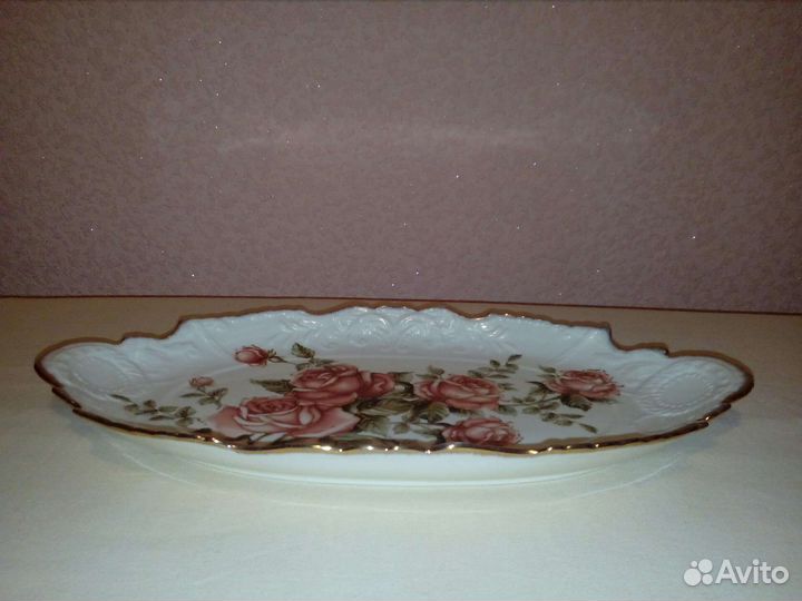 Блюдо фарфор 