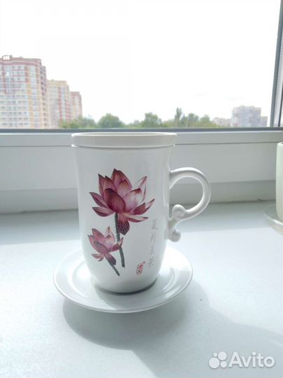 Бокал матовый фарфор.Китай