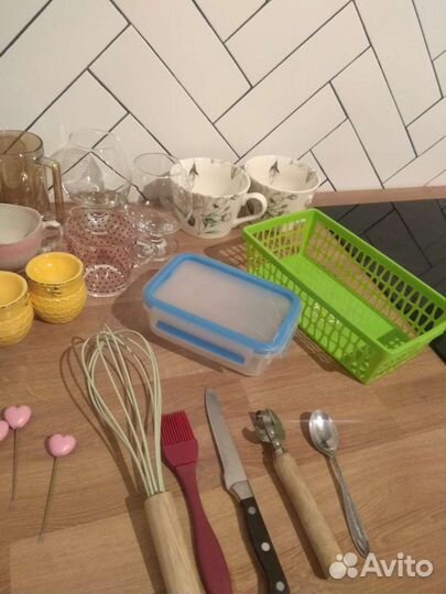 Посуда, столовые приборы, разное