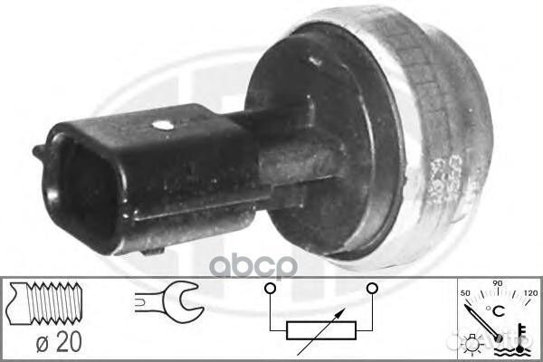 330558 Датчик температура ож nissan/renault 330558
