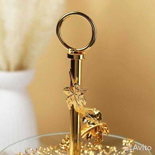 Подставка для десерта и фруктов, 2 яруса: d29/18 с