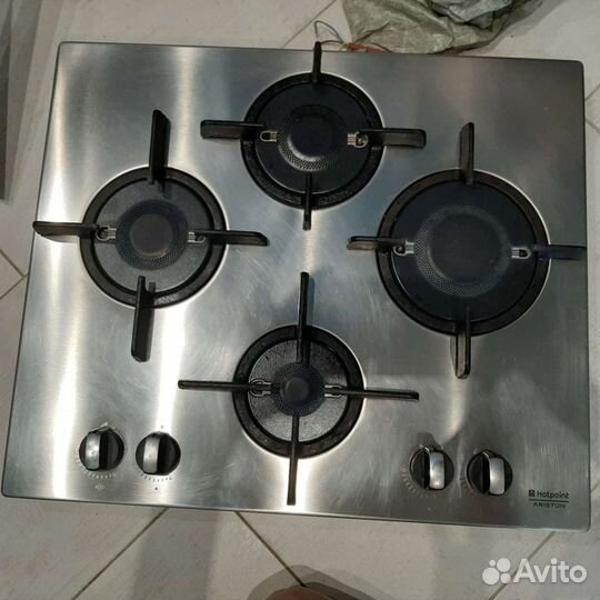 Газовая варочная панель hotpoint-ariston