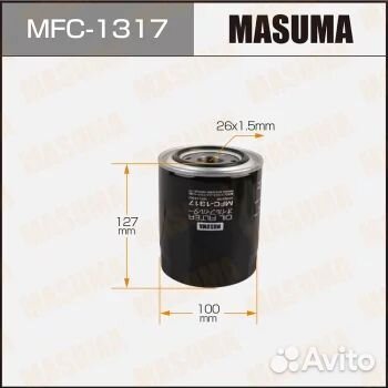 Масляный фильтр masuma MFC-1317 (4S-117, C-306)