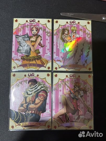 Карточки one piece