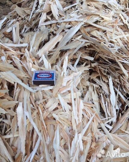 Стружка сухая, опилки, древесная щепа