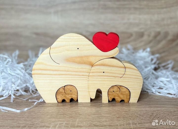 Деревянные пазлы