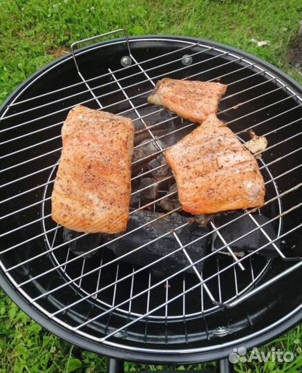 Гриль-барбекю новый