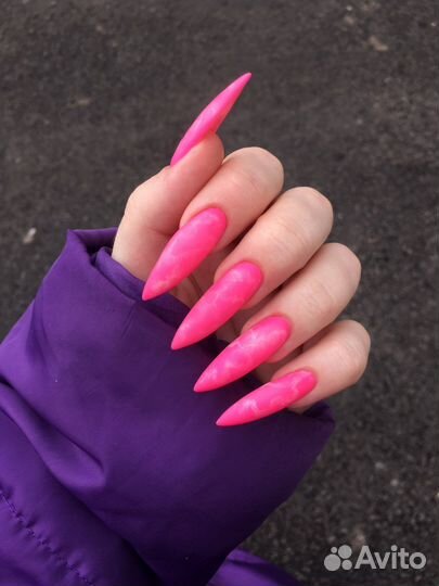 Наращивание ногтей маникюр ногти