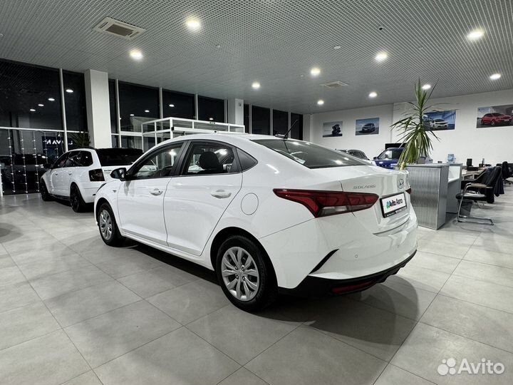 Hyundai Solaris 1.6 МТ, 2021, 38 000 км