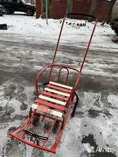 Санки на колесах