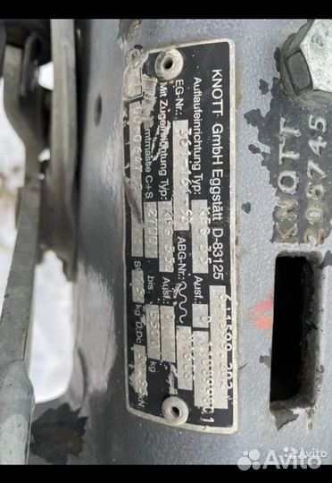 Прицеп тентованный Багем 71102С, 2012