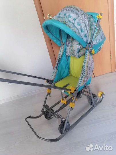 Санки коляска ника