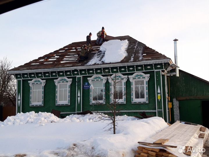 Кровельные работы, монтаж кровли