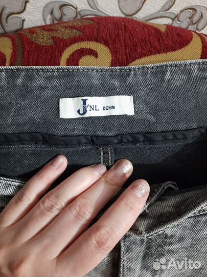 Джинсы бойфренды демин хлопок 44-46 размер