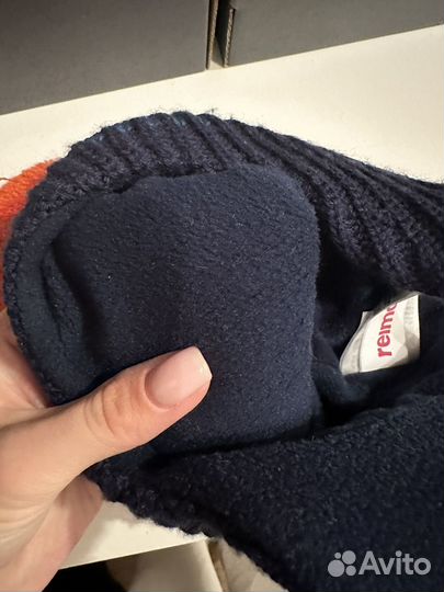 Шапка зимняя Reima 50 на флисе