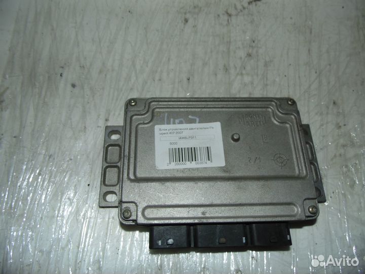 Блок управления двигателем Peugeot 407 2006