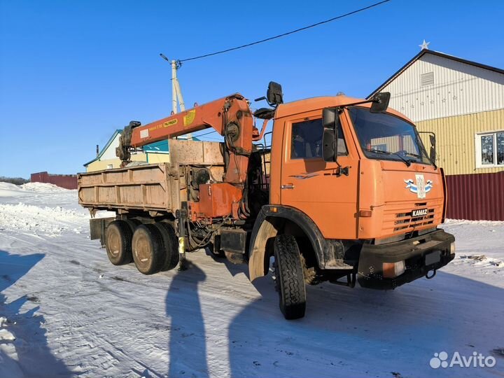 КАМАЗ 65115 с КМУ, 2010