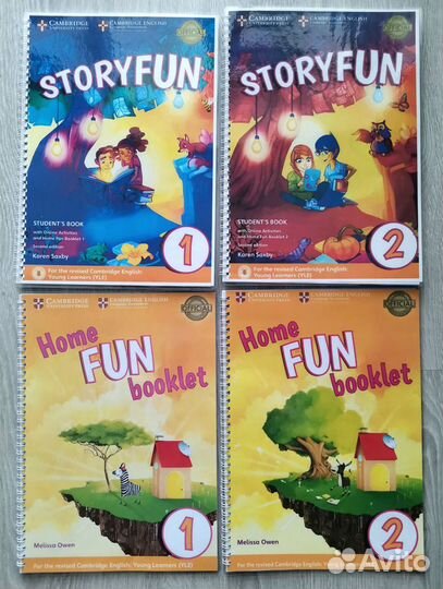 Учебник Storyfun 1, 2, 3, 4, 5, 6