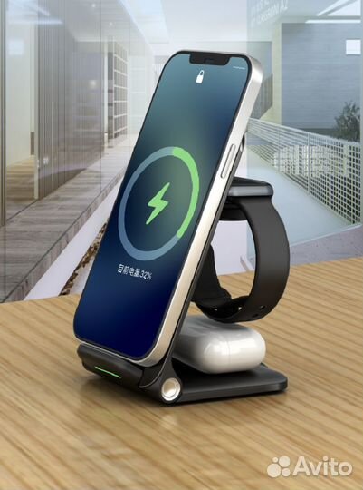 Беспроводное зарядное устройство для Samsung QC3.0