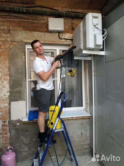 Чистка сплит системы, заправка