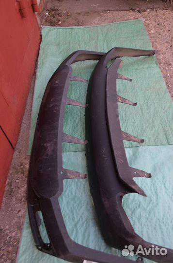 Юбка бампера задняя Lexus Nx