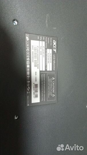 Монитор acer AL2016W