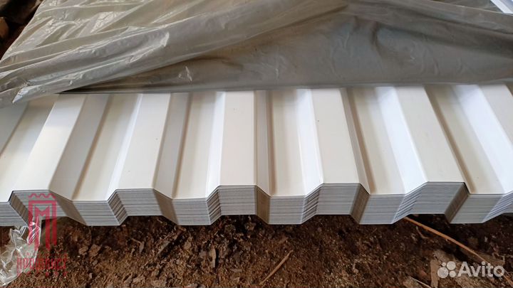 Профлист С21 белый