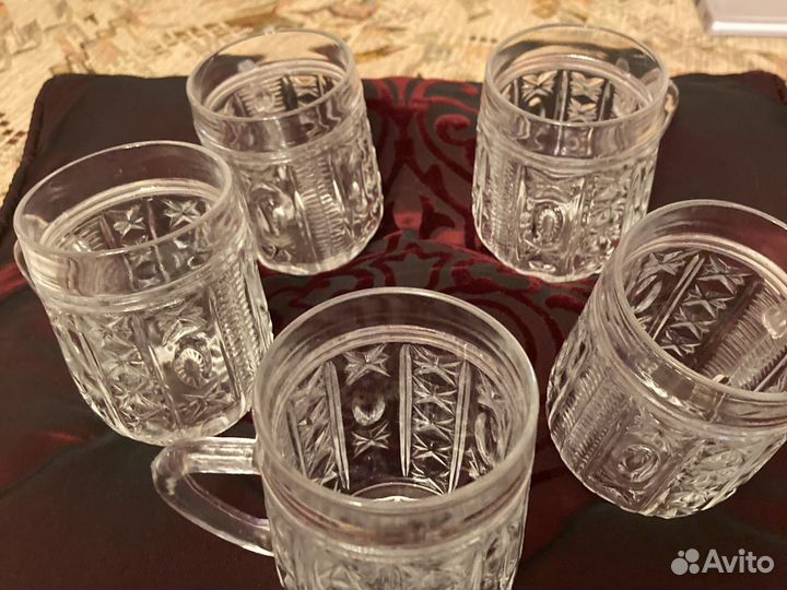 Кружка хрустальная