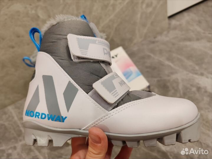 Лыжные ботинки nordway pearl 33 размера