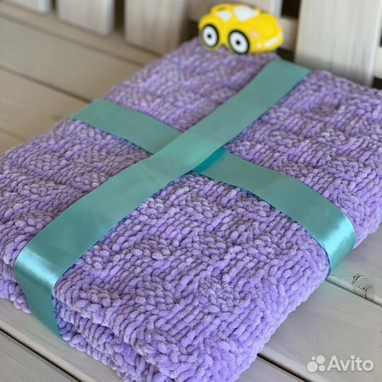 Плед детский плюшевый