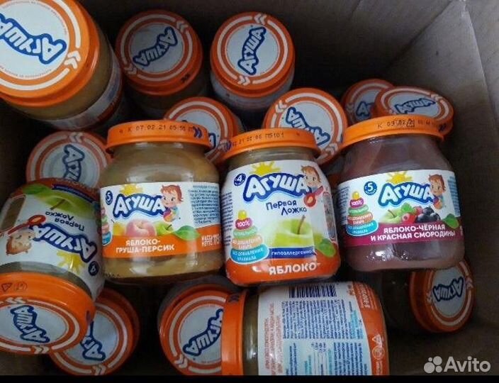 Овощное пюре агуша