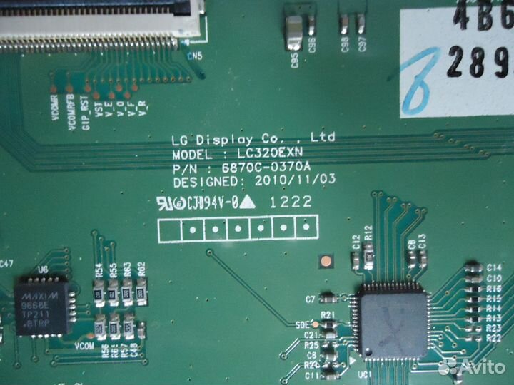 MainBoard ld21b/lc21b EAX643174041.0
