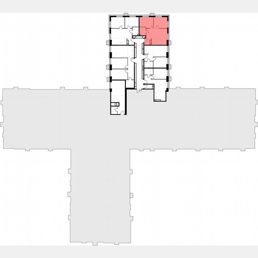 2-к. апартаменты, 52,6 м², 27/30 эт.