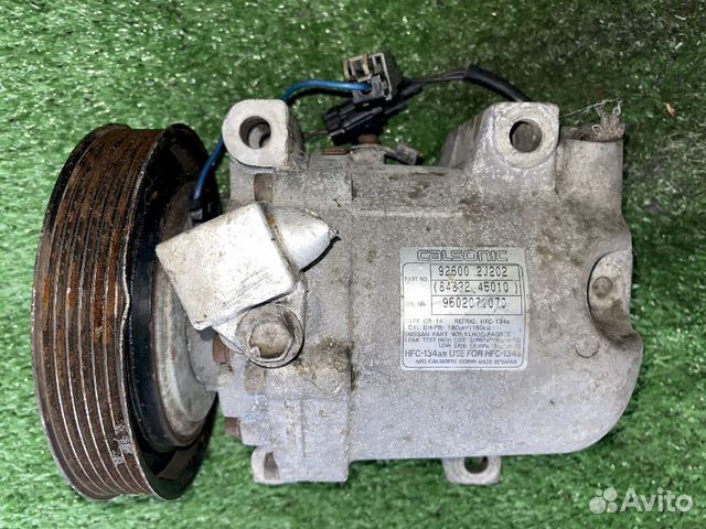 Компрессор кондиционера SR18DE Nissan Bluebird EU1